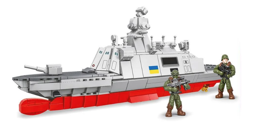 Дитячий конструктор Limo Toy KB 1149 Корабель гетьман Іван Мазепа 727 деталей (KB 1149)