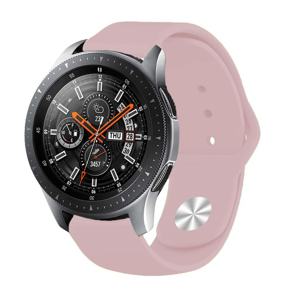 Силіконовий ремінець BeCover для Huawei Watch GT/GT 2 46 мм/GT 2 Pro/GT Active/Honor Watch Magic/Magic 2/GS Pro/Dream Pink (706330) - фото 4