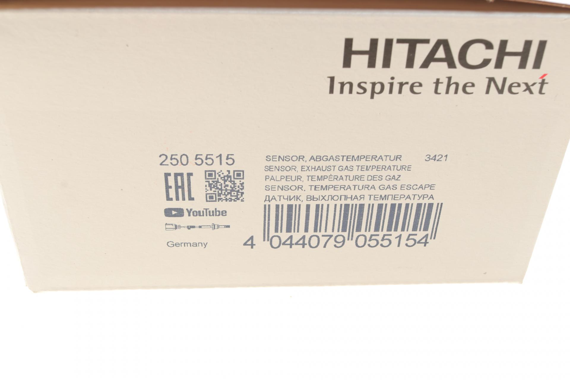 Датчик температури Hitachi для ВГ Audi A4/A5/Q5 2,0 TDI 08-15 (2505515) - фото 7