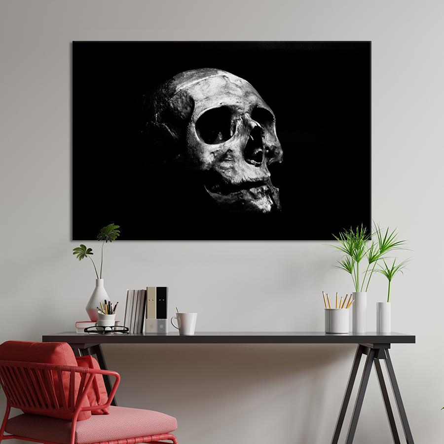 Настенний декор Человеческий череп 120x80 см (2046-1)