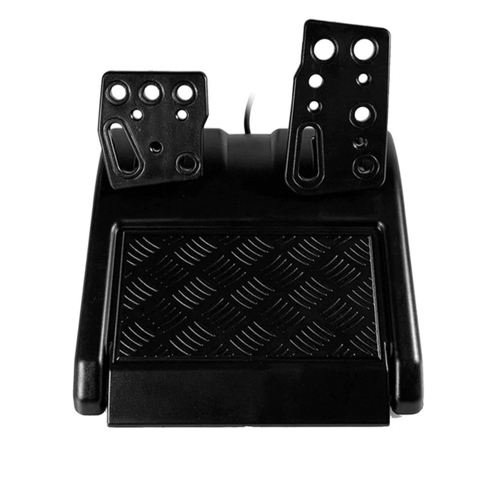 Игровой руль Vibration Steering wheel с педалями и коробкой передач 3в1 (120.668) - фото 4