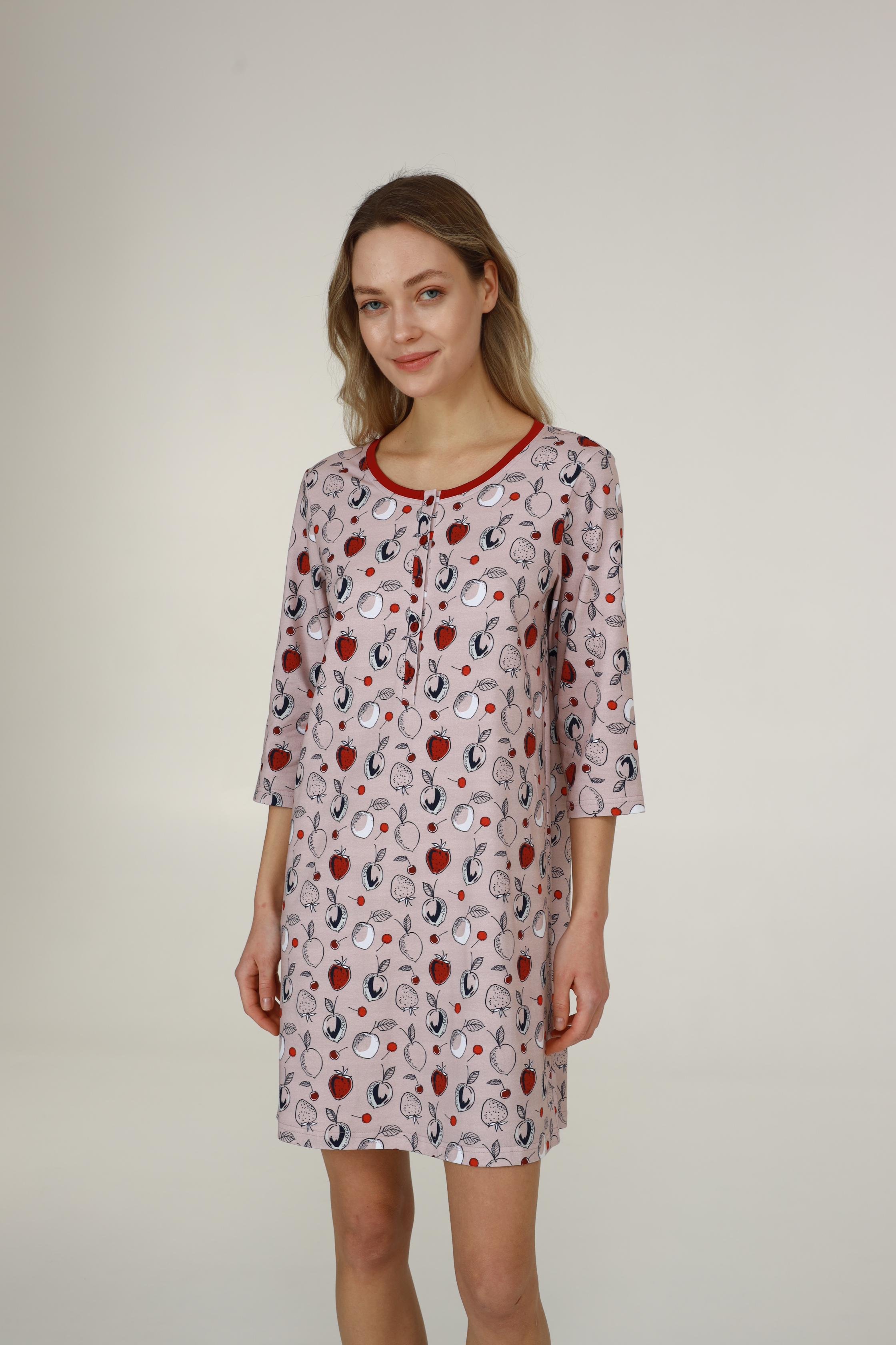 Ночная рубашка Ellen Sorbet LDK 102/18/01 S Терракотовый