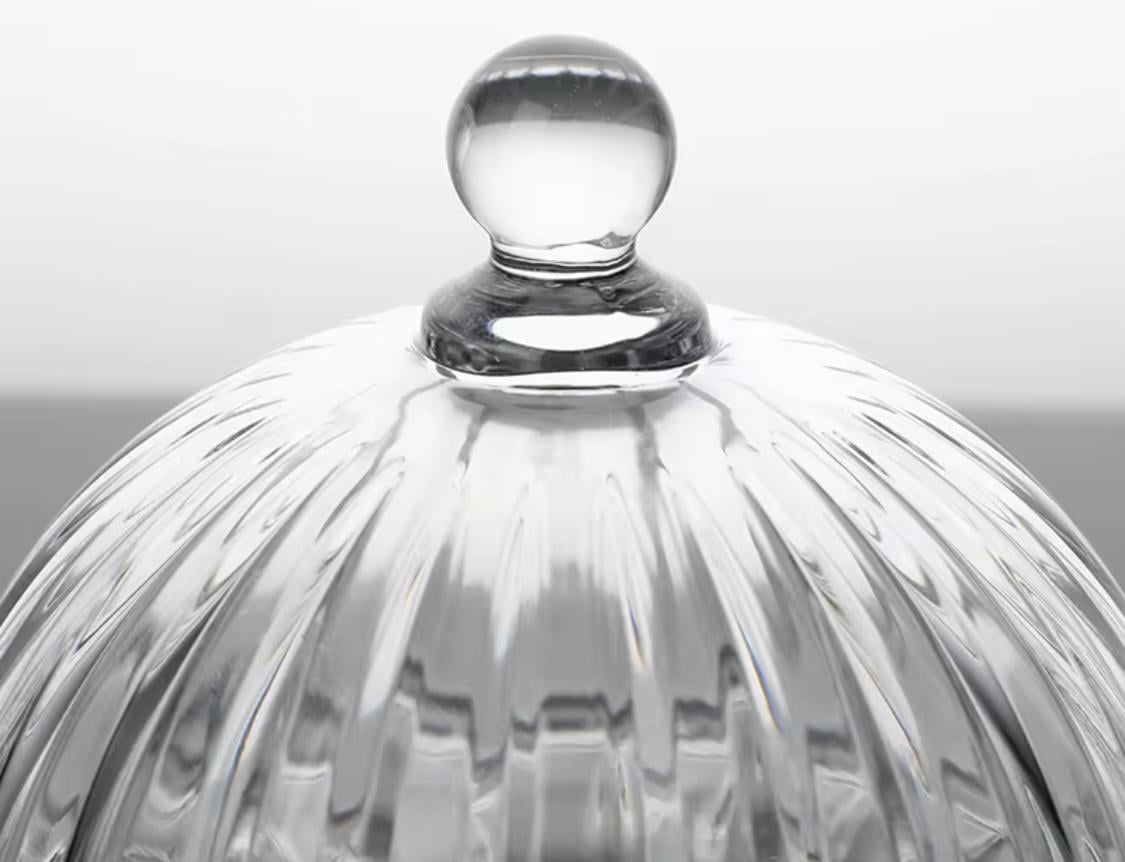 Блюдо скляне з кришкою Класична елегантність 19 см (40165) - фото 5 Блюдо скляне з кришкою Класична елегантність 19 см (40165) - фото 5