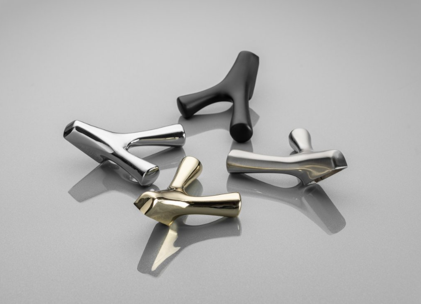 Гачок для одягу настінний GTV TORNA металевий 71х81х47 мм Хром (24767859) - фото 4