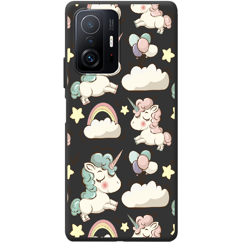 Чохол BoxFace Xiaomi 11T / 11T Pro Unicorns Чорний силікон (43423-cc2-44163)