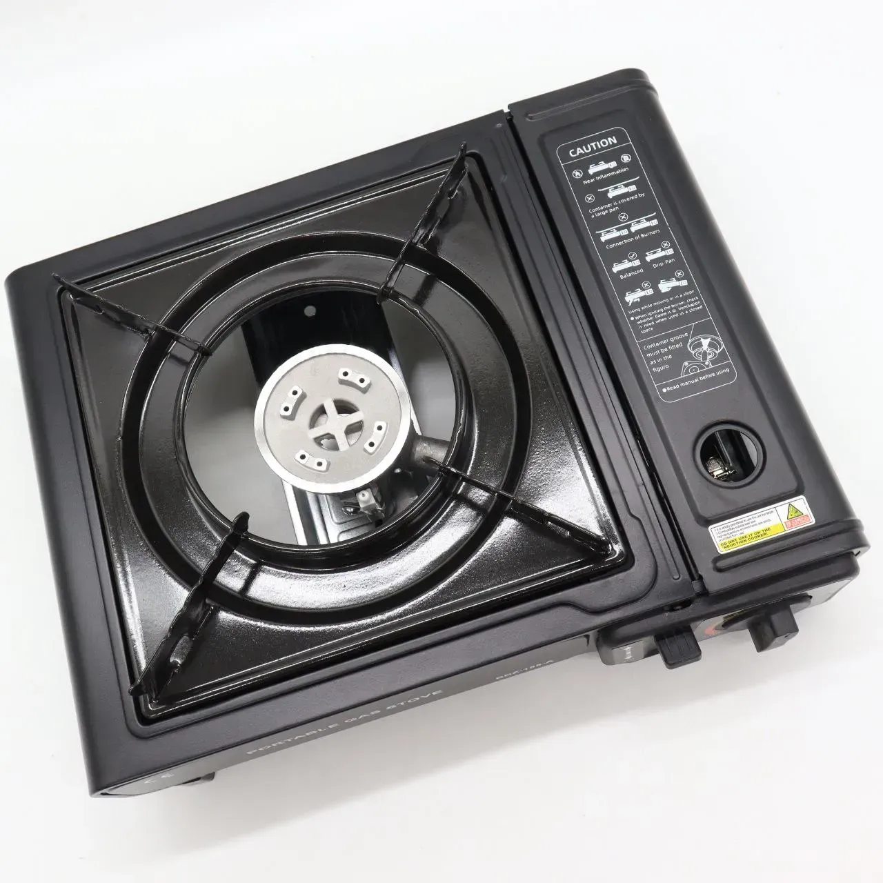 Газова плита на 1 конфорку BDZ-155-A з п'єзопідпалом під газовий балон (25365198) - фото 8 Газова плита на 1 конфорку BDZ-155-A з п'єзопідпалом під газовий балон (25365198) - фото 8