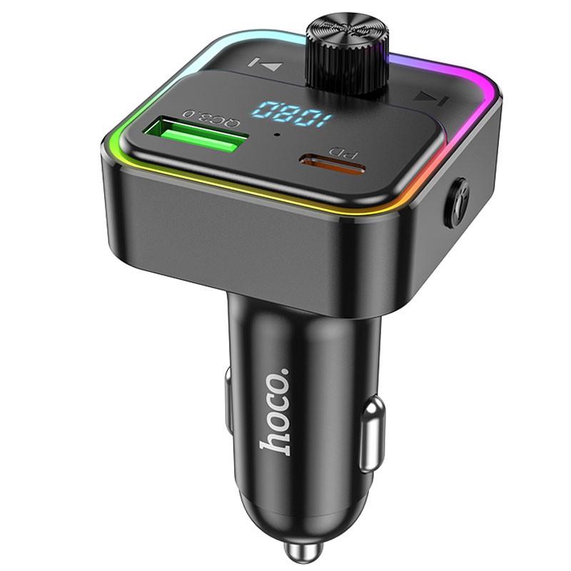 FM-модулятор Hoco E81 Fantasy PD30W+QC3,0 Black (00000067606_1) - фото 3