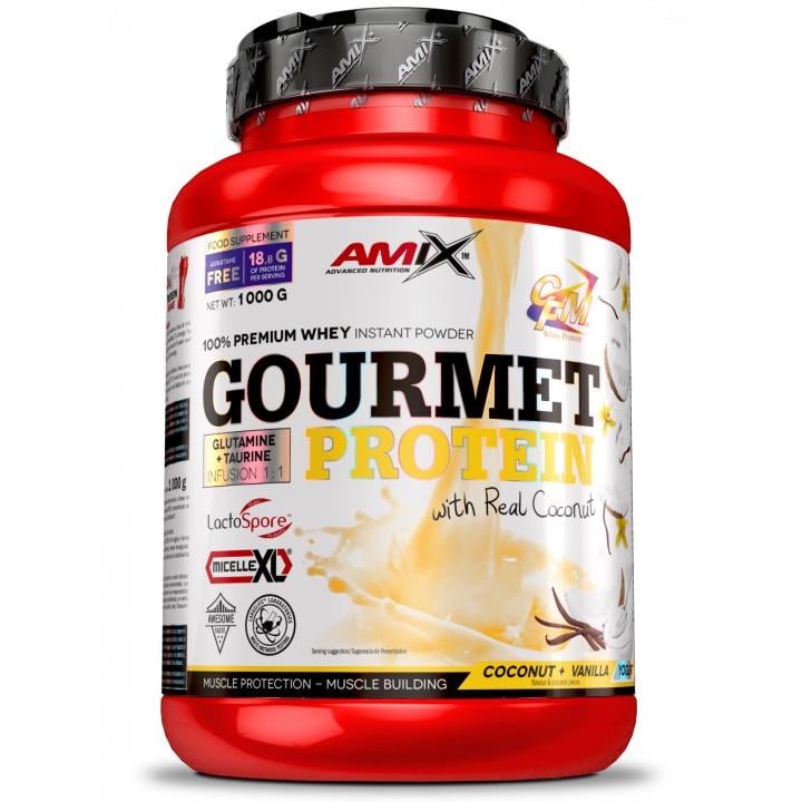 Протеин Amix Nutrition Gourmet Protein 1 кг Ваниль-кокос (9192V14513)