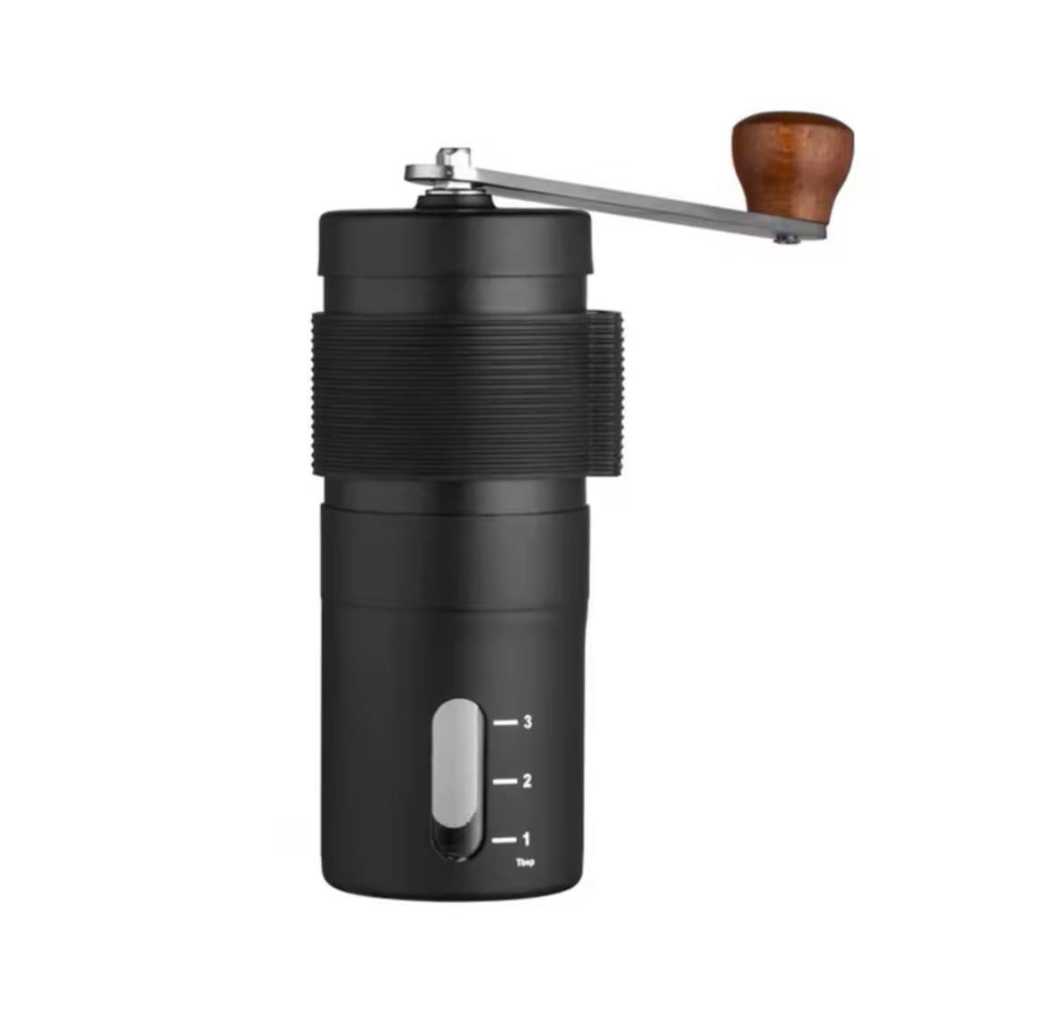 Кофемолка ручная из нержавеющей стали Черный (eb721f08)