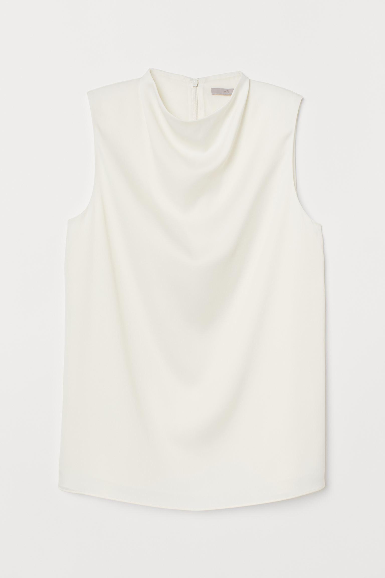 Блуза H&M р. 32 Молочный (31037917950)