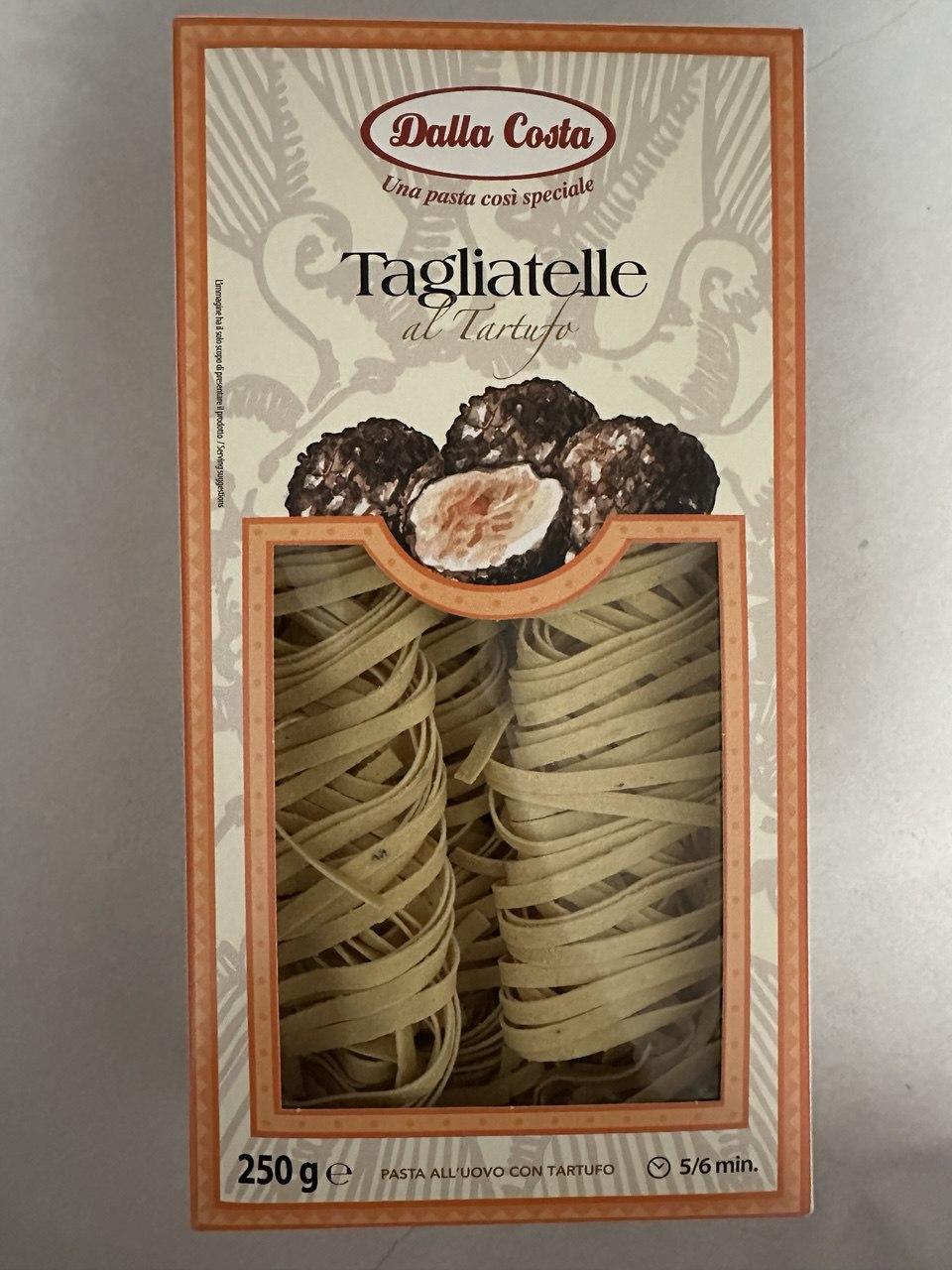 Макароны Dalla Costa Tagliatelle al Tartufo с трюфелем 250 г