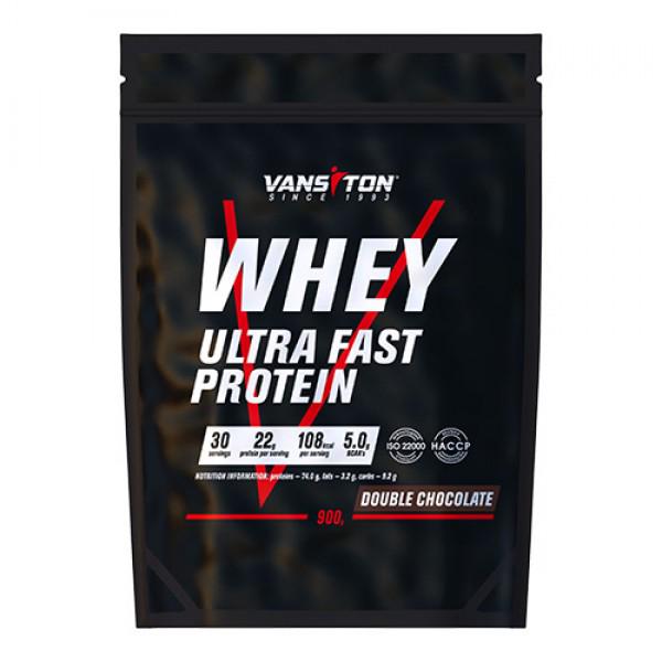 Протеин Vansiton Ultra Protein 900 г Двойной шоколад