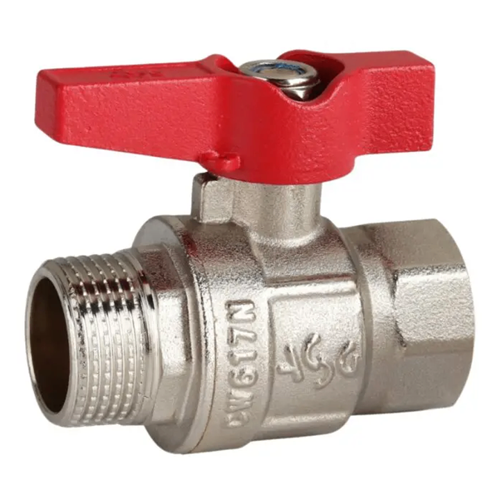 Кран кульовий ASG 1/2" ВЗ прямий латунь (6552912) Кран кульовий ASG 1/2" ВЗ прямий латунь (6552912)