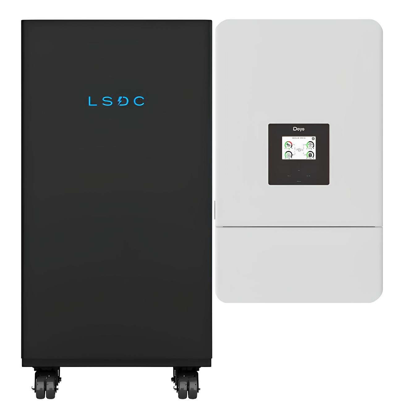 Источник бесперебойного питания 15 кВт LiFePO4 акмулятор с Wi-Fi инвертором Deye UPS
