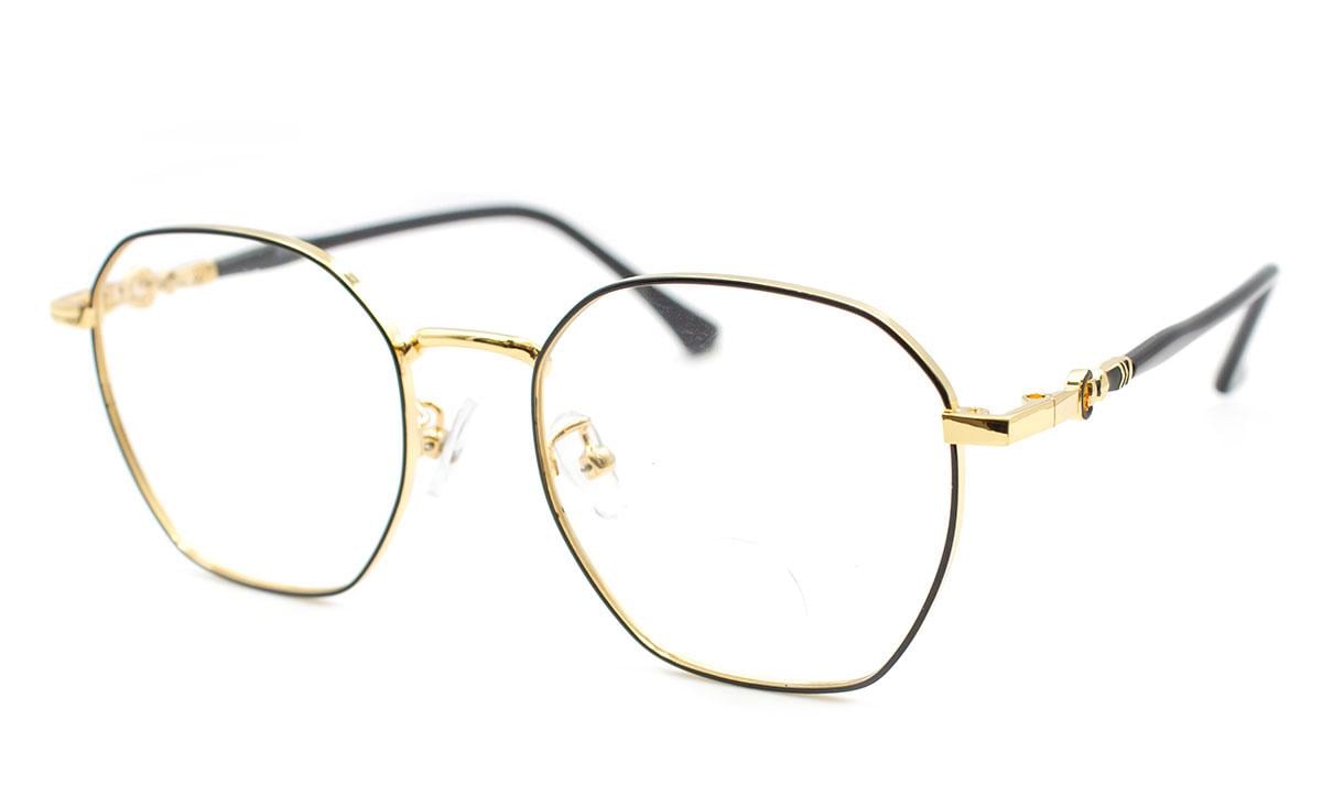 Очки для зрения женские Oftalmic диоптрия 0.00 52-18-145 линза полимер PD62-64 (430-16|G|0.00|61)