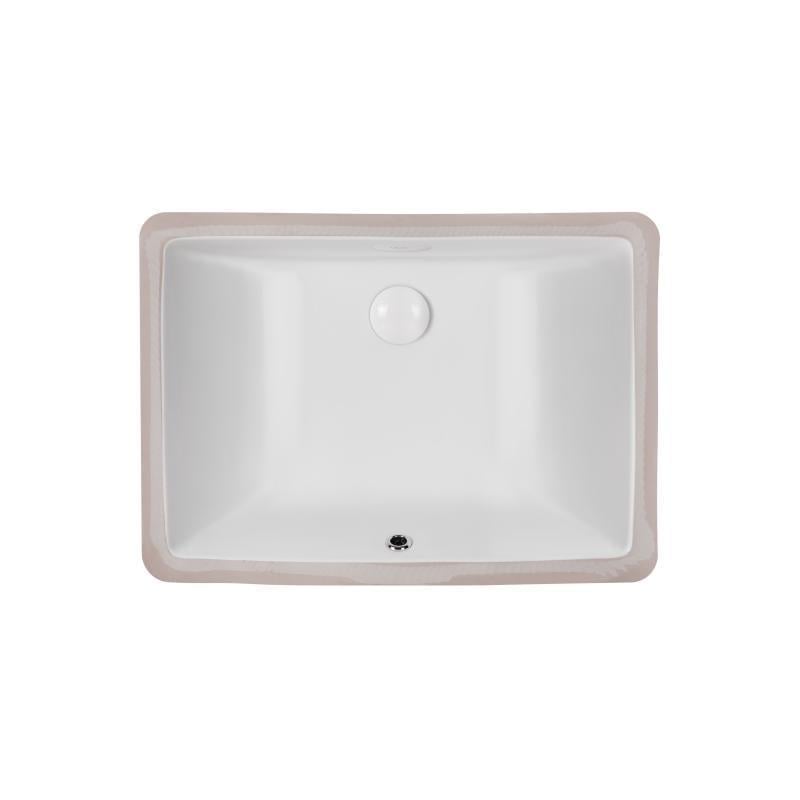 Раковина Q-tap Stork с донным клапаном White (QT1511LU022W)