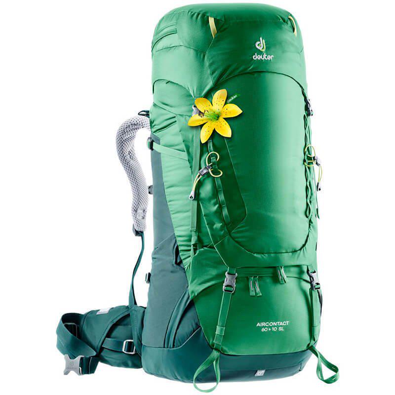 Рюкзак туристический Deuter Aircontact 60+10 л Leaf/Forest (33204192238)