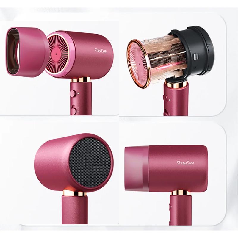 Фен ShowSee Electric Hair Dryer Red A11-R - фото 2 Фен ShowSee Electric Hair Dryer Red A11-R - фото 2
