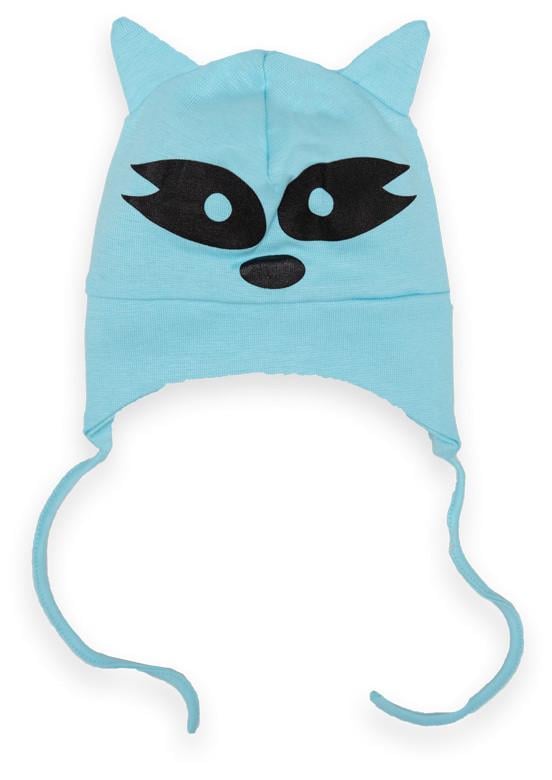 Шапка детская хлопковая для мальчика на завязках Gabbi GSK-M-23-5/1 р. 46-48 Бирюзовый (13546) Шапка детская хлопковая для мальчика на завязках Gabbi GSK-M-23-5/1 р. 46-48 Бирюзовый (13546)