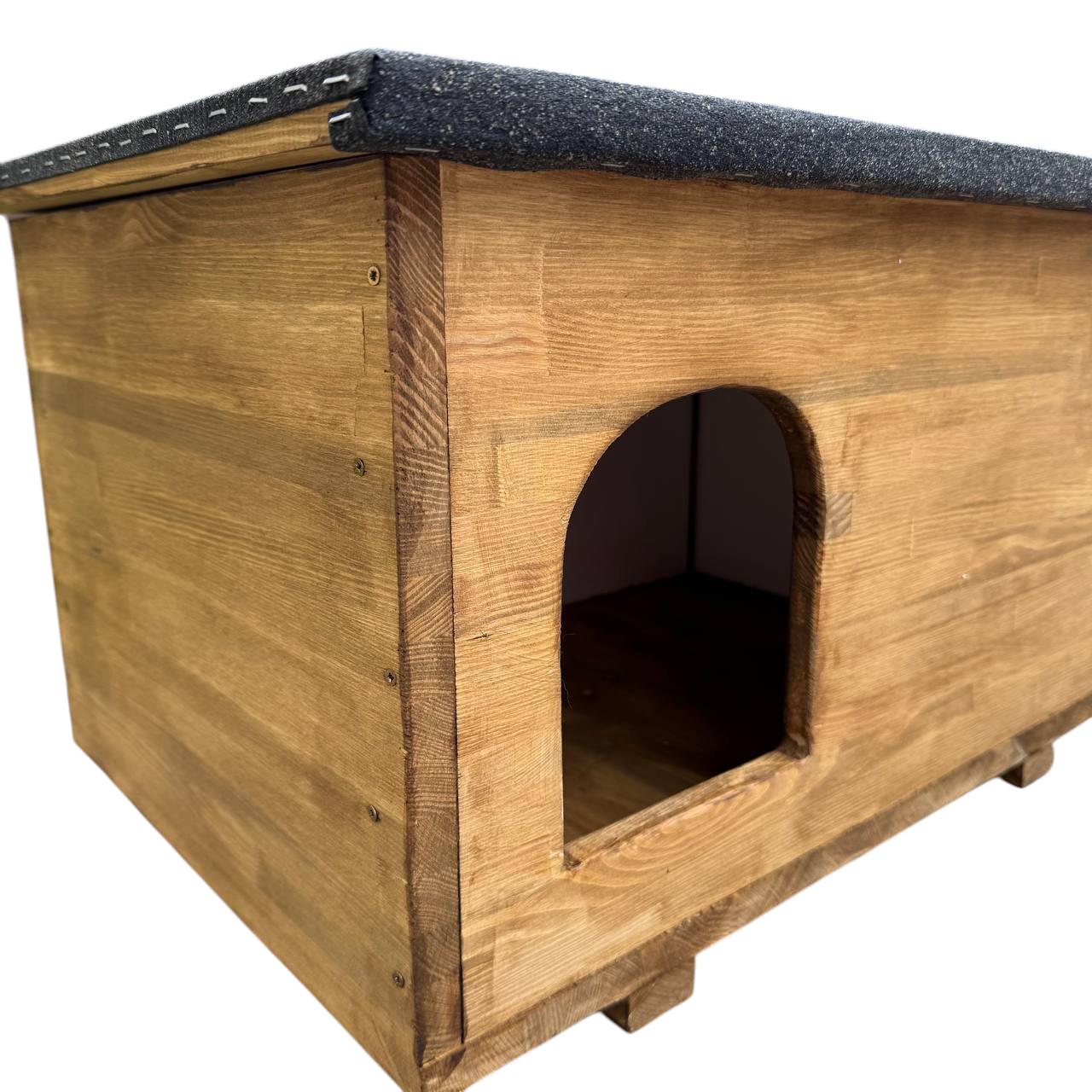 Будка для собаки дерев'яна 50х40х30 см (26235072)