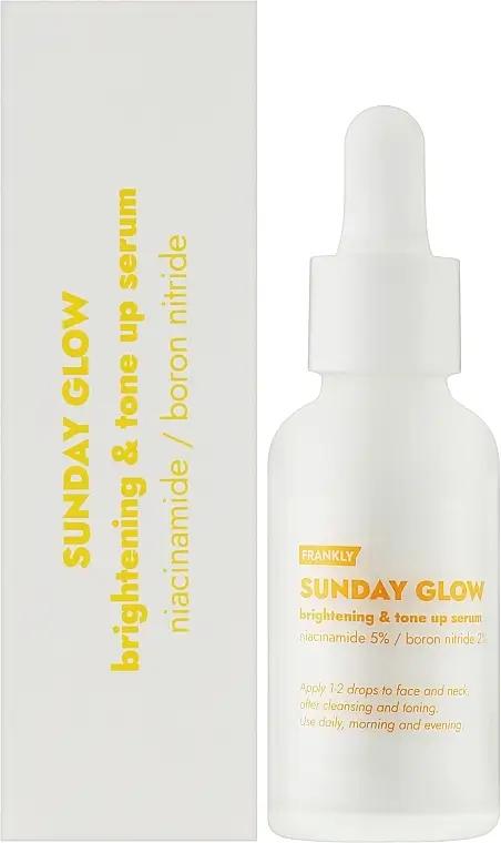 Сироватка для сяйва шкіри Frankly Sunday Glow Serum з 5% ніацинамідом 30 мл (863_1794) - фото 1