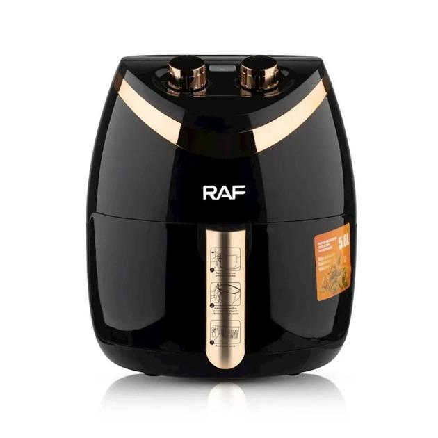 Мультипечь RAF R5232 воздушная безмасляная 5,8 л 1500 W Черная Мультипечь RAF R5232 воздушная безмасляная 5,8 л 1500 W Черная