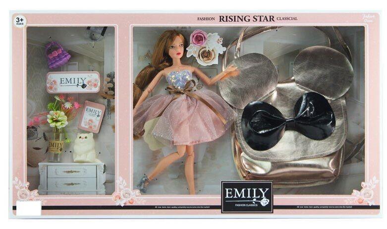 Кукла QJ 096 B/12 с аксессуарами и сумочкой для девочки 30 см (25599152)