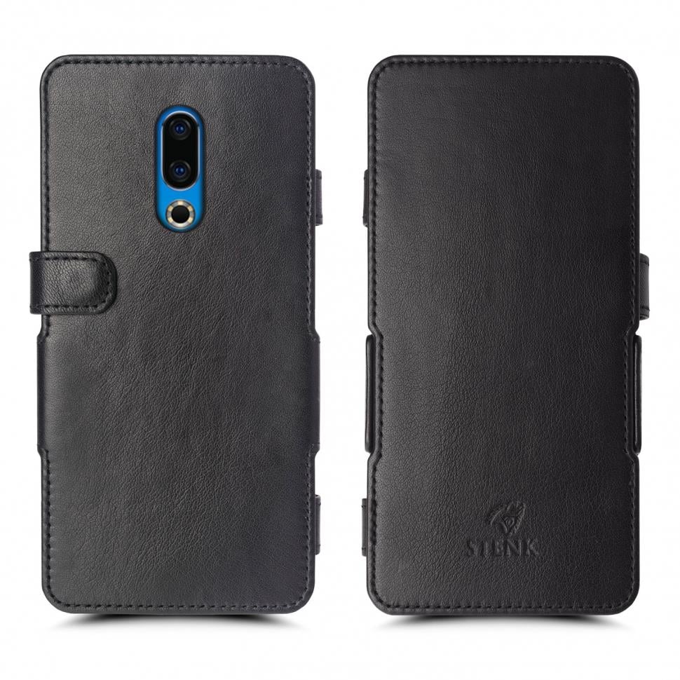 Чехол книжка Stenk Prime для Meizu 16th Plus Черный (61985)