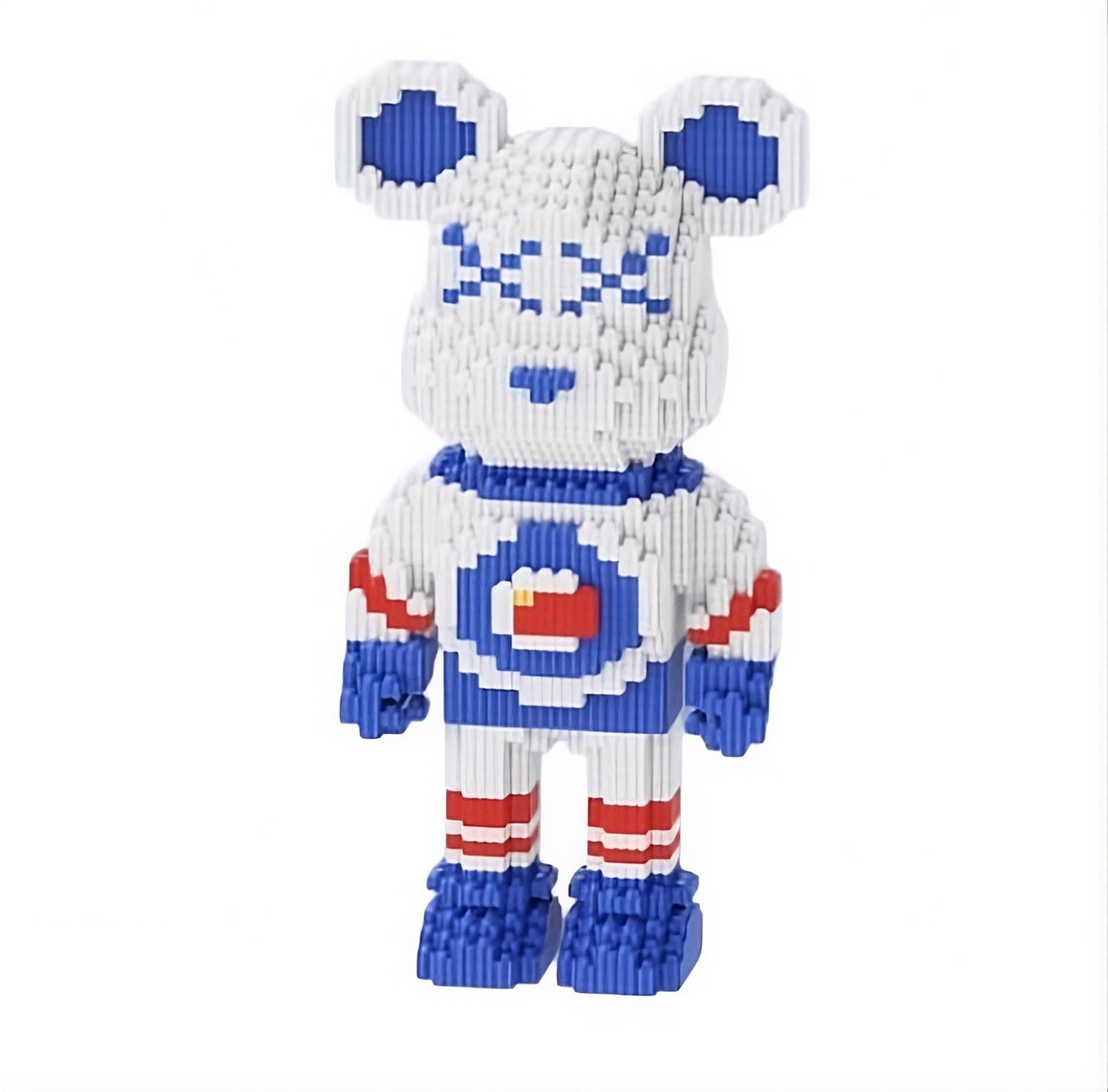 Конструктор ASTRONAUT 8986 Медвежонок Тедди 2500 дет. 30 см (32616601)