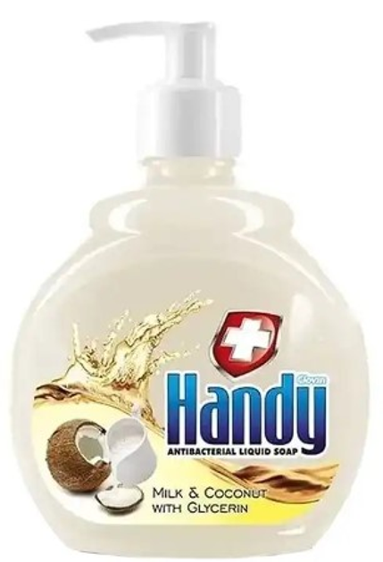 Мило рідке Handy Milk&Coconut with Glycerin антибактеріальне 500 мл