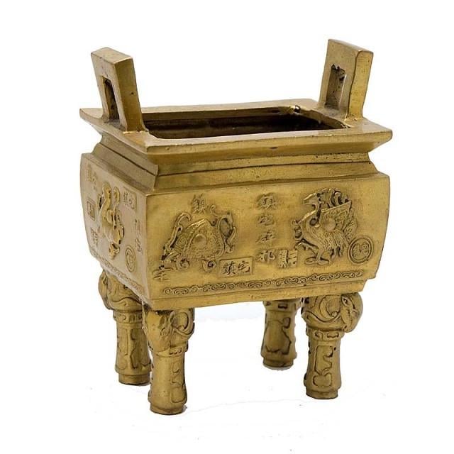 Чаша богатства 13,5х11х7,5 Желтый (2954)