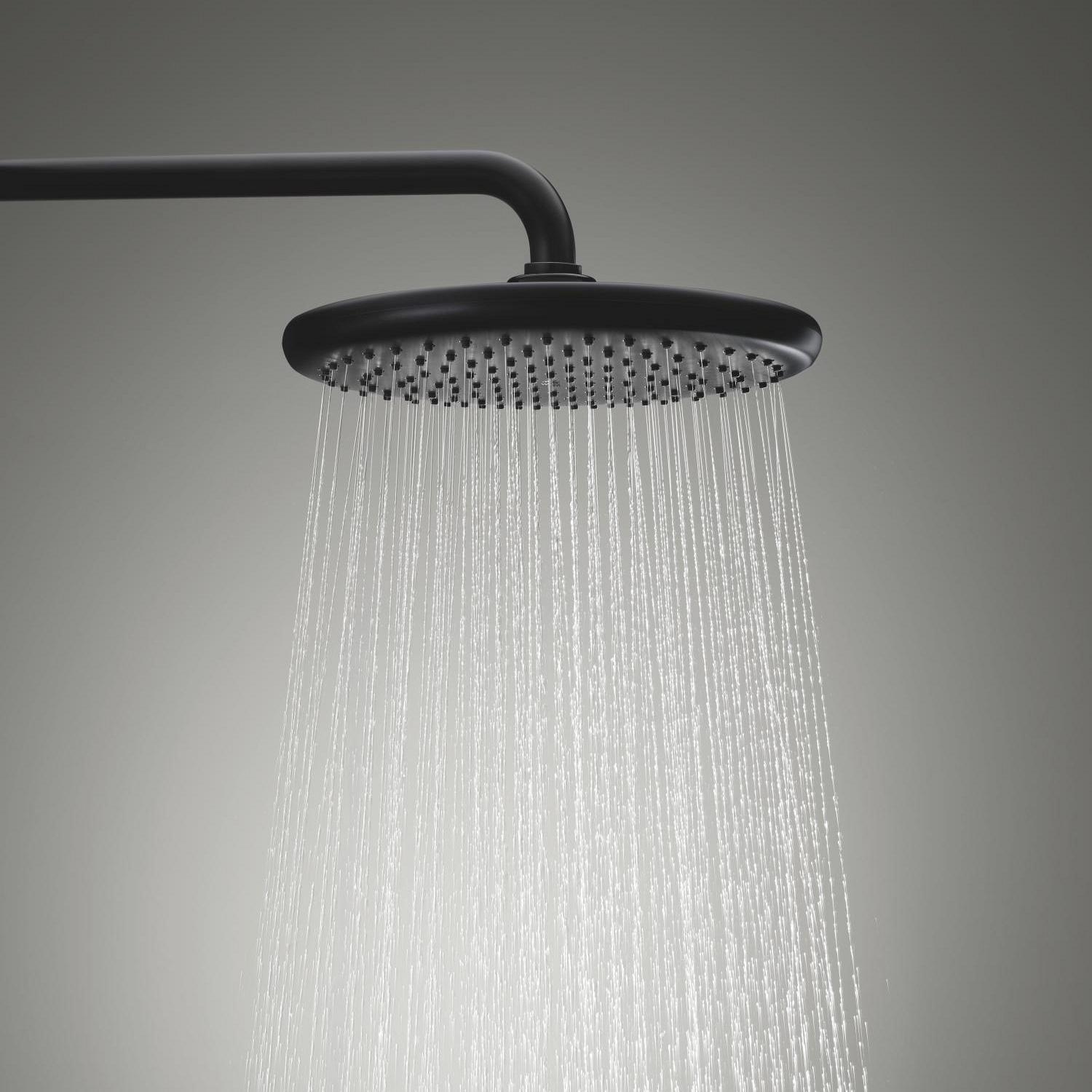 Душова система з термостатом Grohe QuickFix Start UA303908T2 CV034630 Чорний (235225) - фото 9