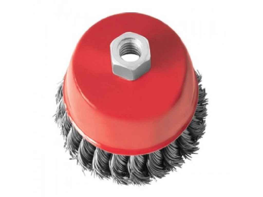 Щетка чашечная Intertool d 150 мм проволочная (BT-2150)