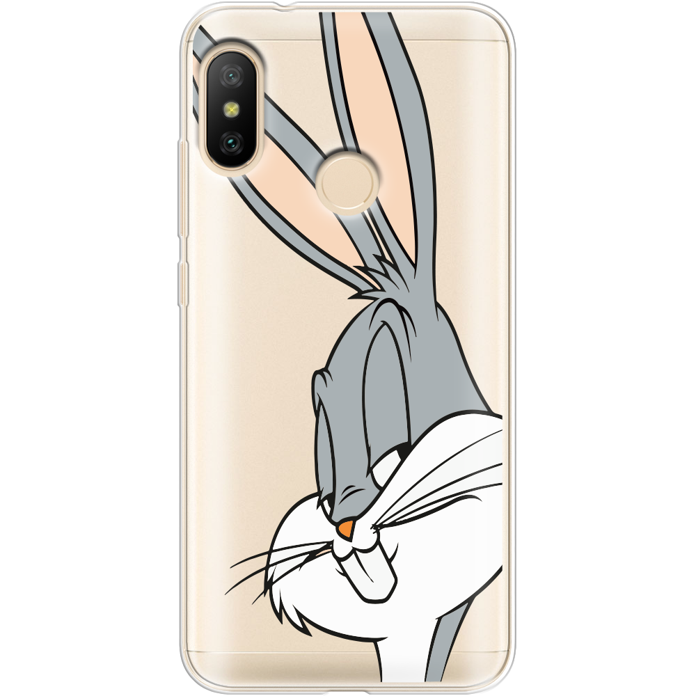 Чехол BoxFace Xiaomi Mi A2 Lite Lucky Rabbit Прозрачный силикон (34892-bk81-34892)