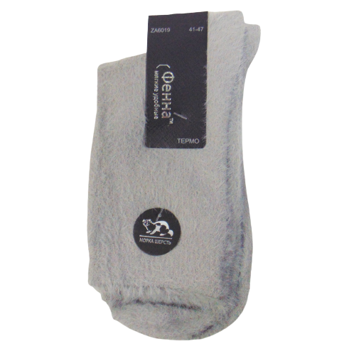 Термоноски мужские Фенна 6019 р. 41-47 Светло-серый (1712364412)