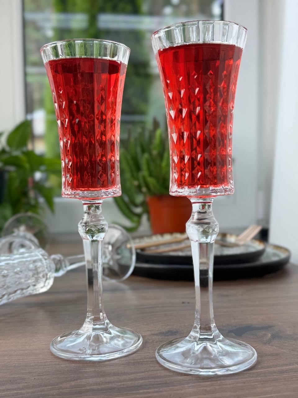 Набор бокалов для шампанского Халиф 6 шт. 145 мл Прозрачный (101-089) - фото 3 Набор бокалов для шампанского Халиф 6 шт. 145 мл Прозрачный (101-089) - фото 3