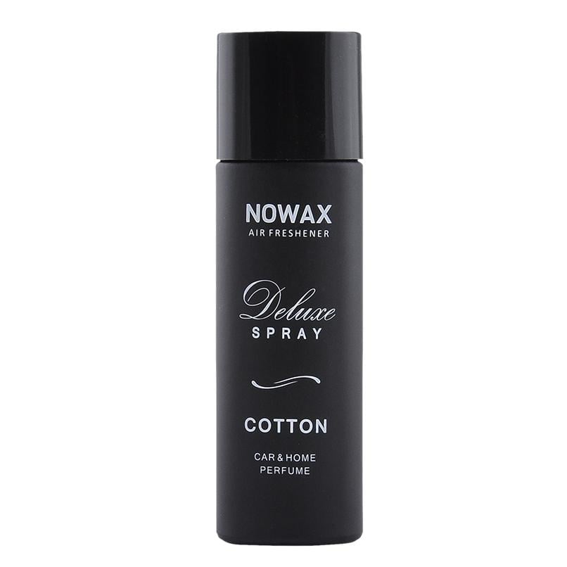 Ароматизатор для авто та будинку аерозоль Nowax Deluxe Spray Cotton 50 мл (NX07751)