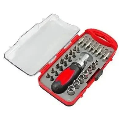 Набір викруток і головок Lemanso LTL10079 з рукояткою 29 шт. (2203574744)