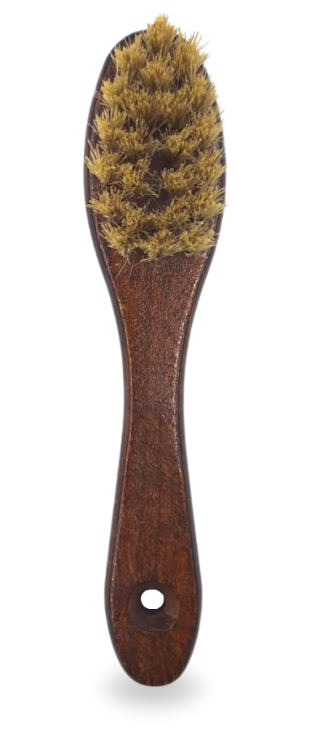 Щетка деревянная мала для ухода и очистки кожи салона автомобиля Leather Expert Leather Brush