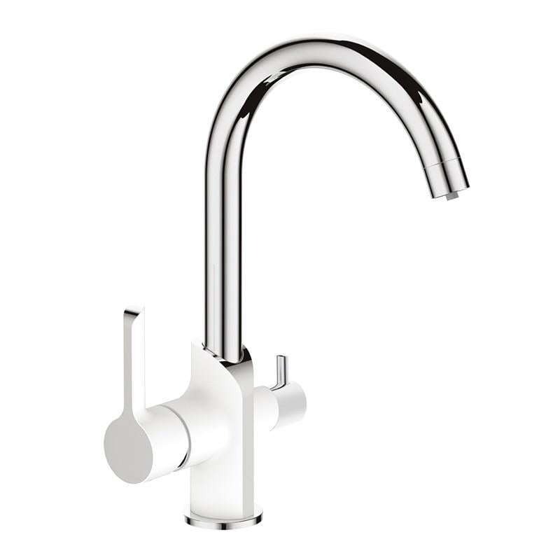 Смеситель кухонный на две воды MIXXUS PREMIUM EDEM 021 White (MI5924) Смеситель кухонный на две воды MIXXUS PREMIUM EDEM 021 White (MI5924)