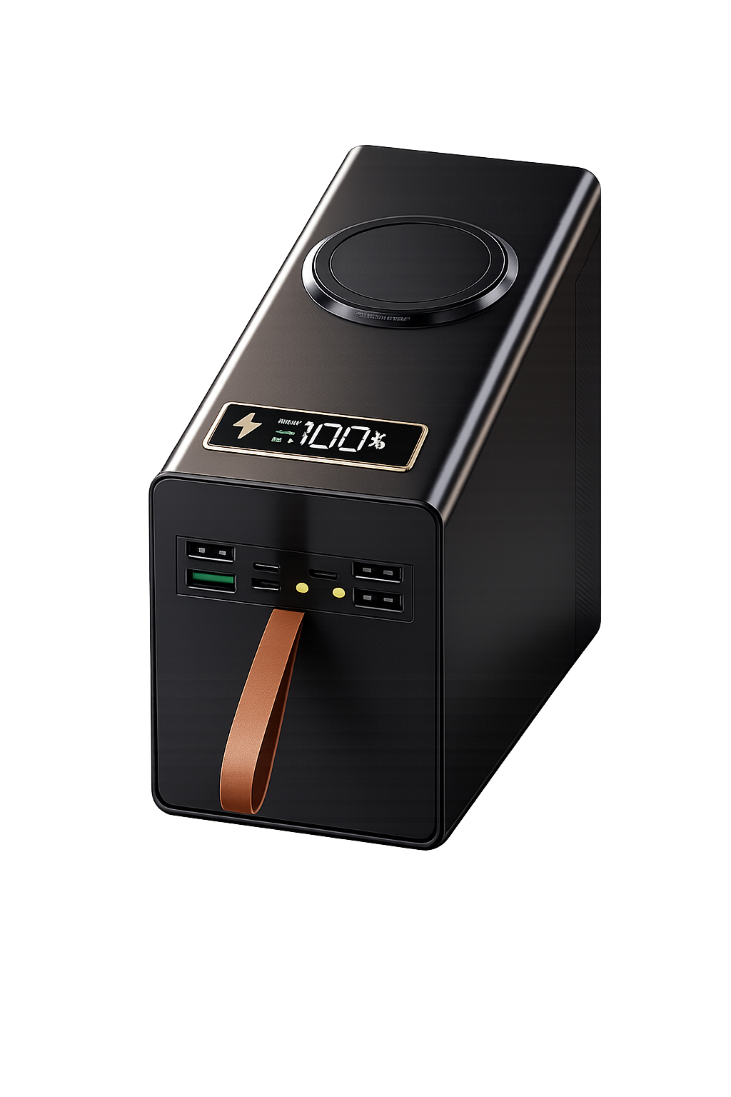 Повербанк D40-PD-QI с беспроводной зарядкой и LED-фонарем 110000 mAh (32514791)