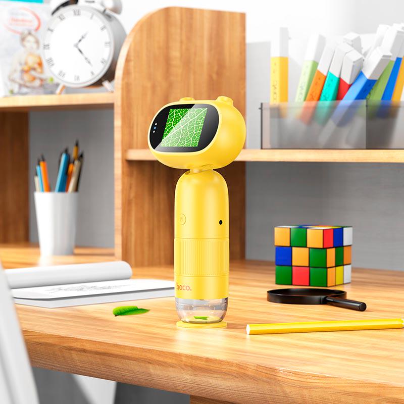 Мікроскоп цифровий Hoco DV206 Жовтий (27457219) - фото 3