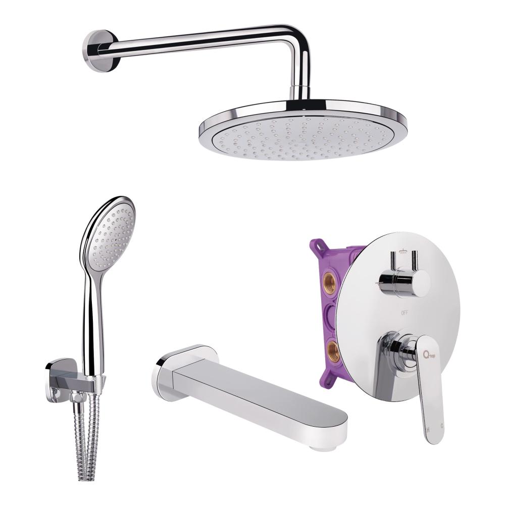 Душевая система Q-tap Inspai-Varius CRM V10260103 (1392) Душевая система Q-tap Inspai-Varius CRM V10260103 (1392)