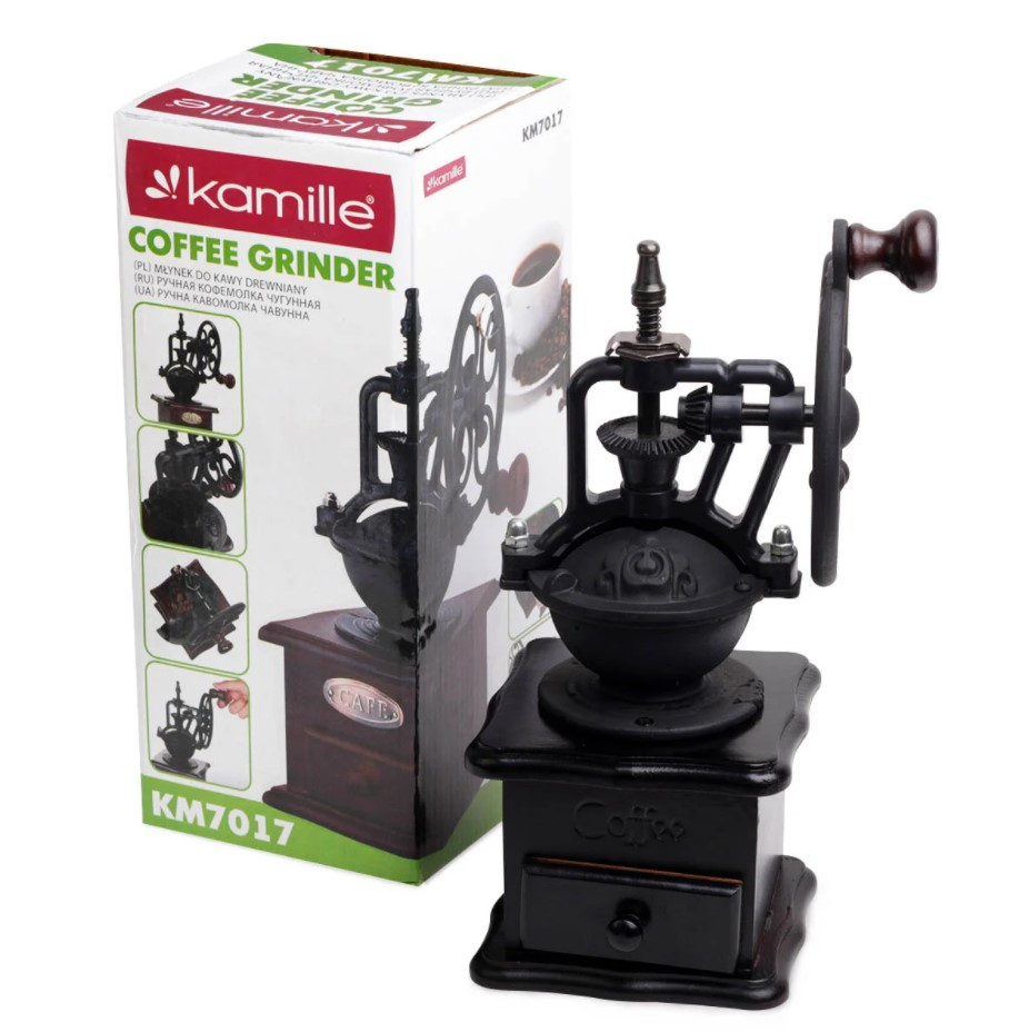 Кофемолка ручна Kamille KM-7017 - фото 5 Кофемолка ручна Kamille KM-7017 - фото 5