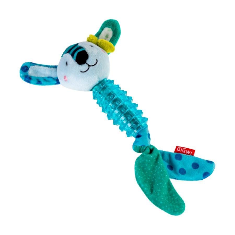 Игрушка для собак GiGwi Suppa Puppa Заяц с пищалкой 15 см