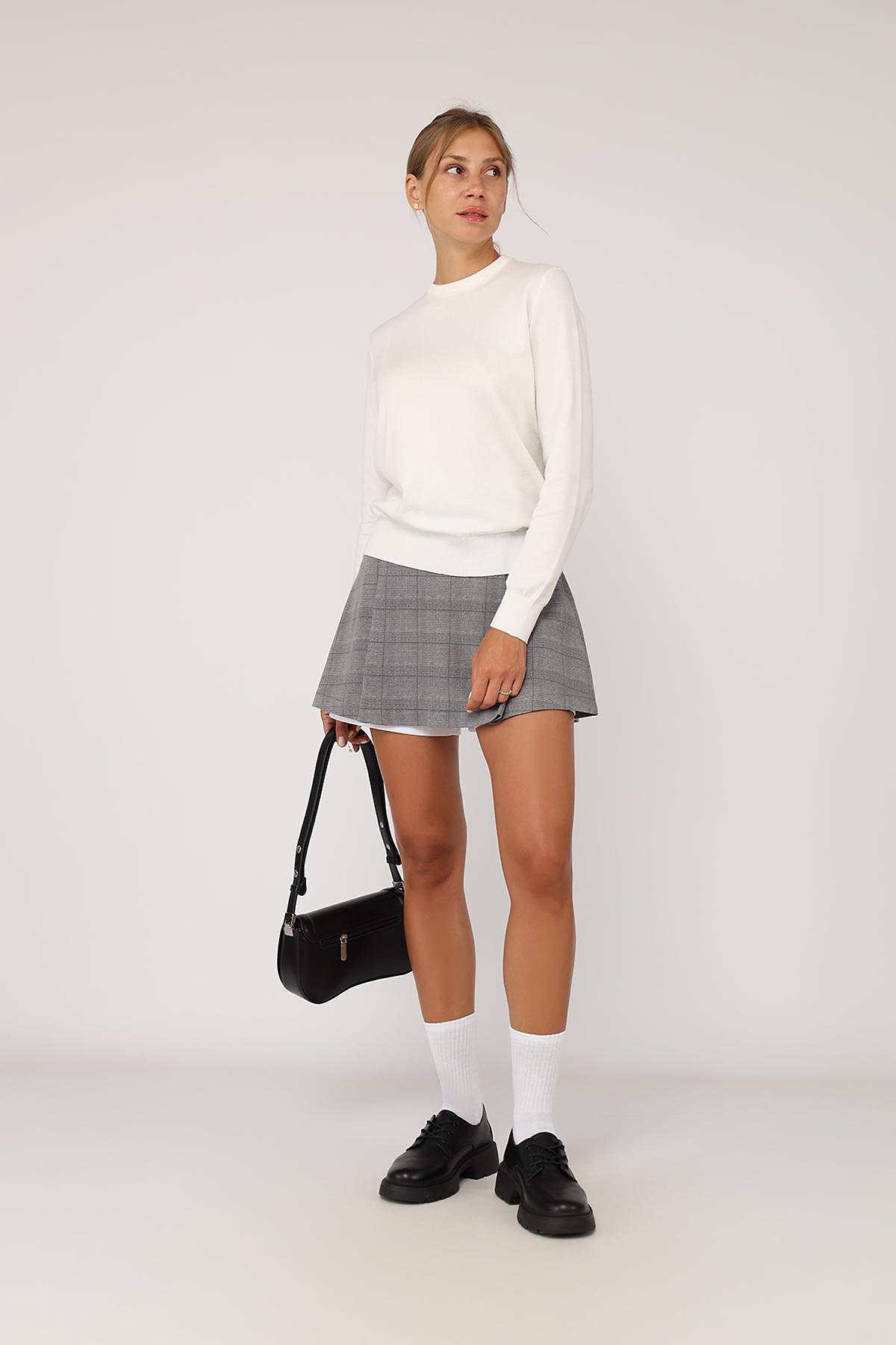 Джемпер жіночий ЦБ-00273135 р. 42 Білий (SKT001053461) - фото 2 Джемпер жіночий ЦБ-00273135 р. 42 Білий (SKT001053461) - фото 2