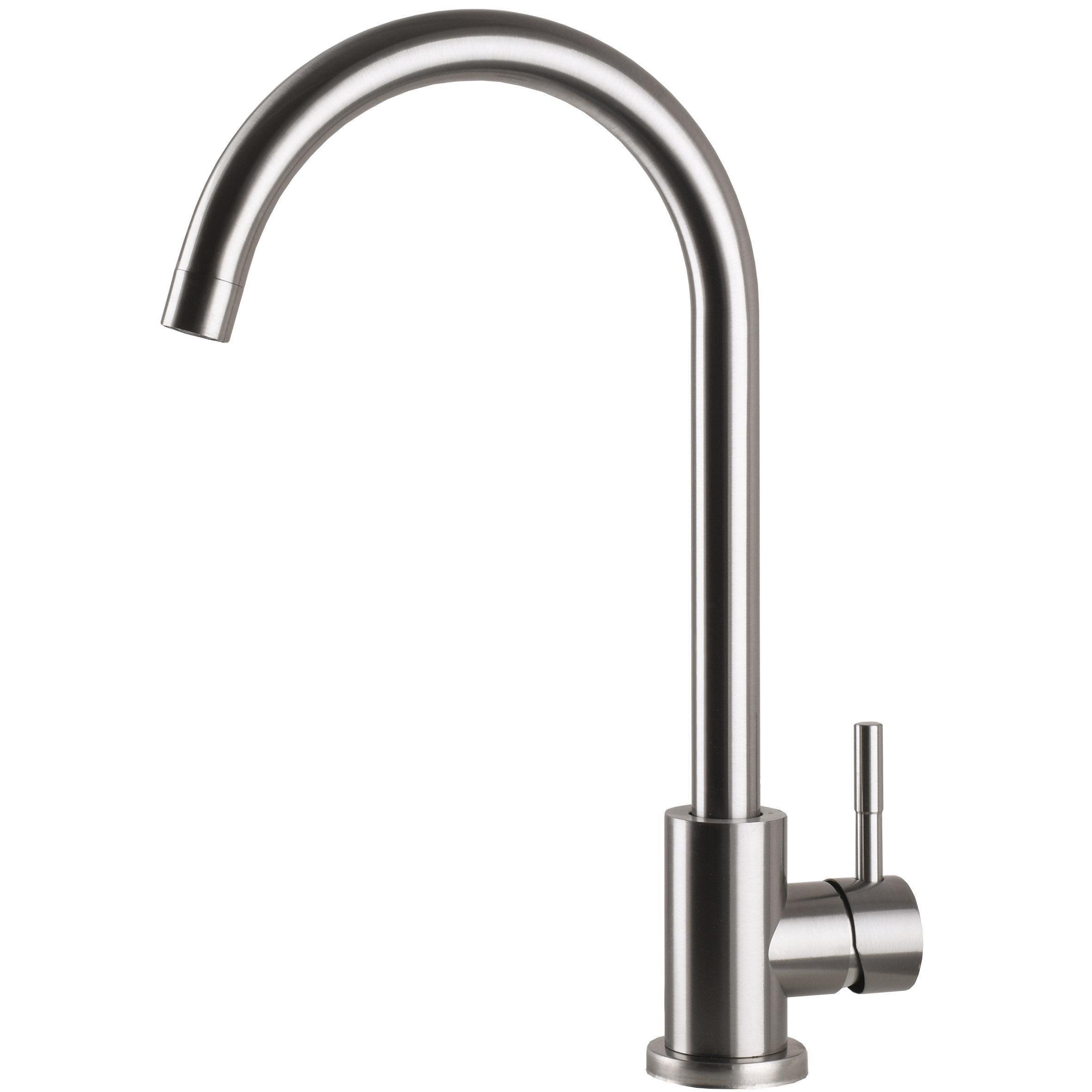 Кран на кухню MixMIRA Никель/Сатин (25401)