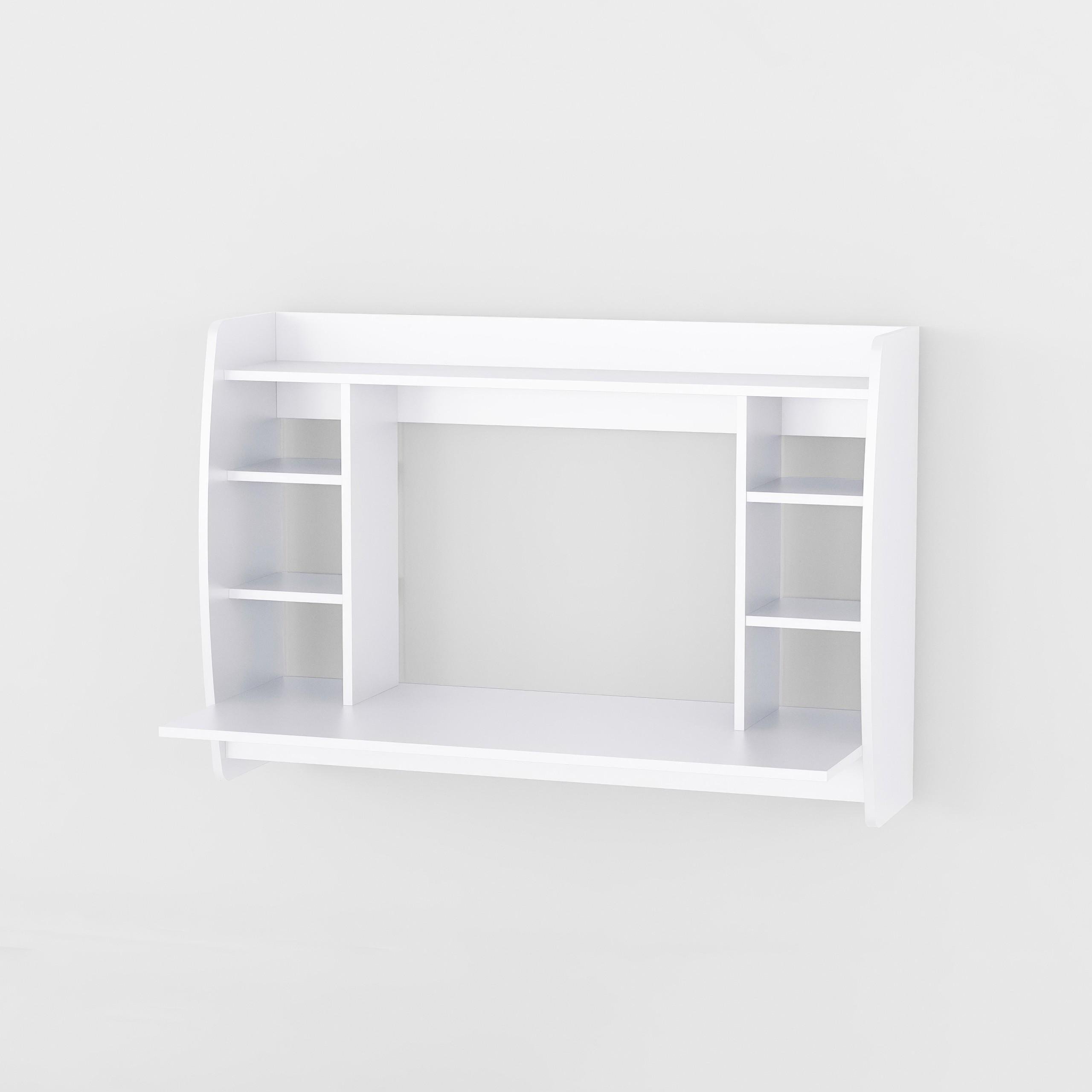 Стіл письмовий навісний S-3 1100х490х750 мм Білий - фото 2 Стіл письмовий навісний S-3 1100х490х750 мм Білий - фото 2