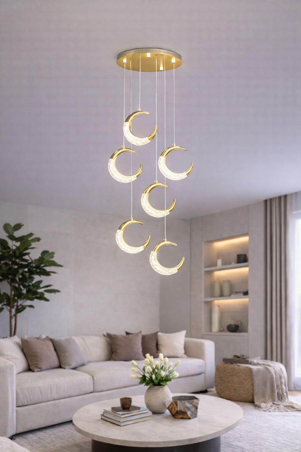 Люстра Celestia Ring LED блоки 6 штук (2049/6GD)