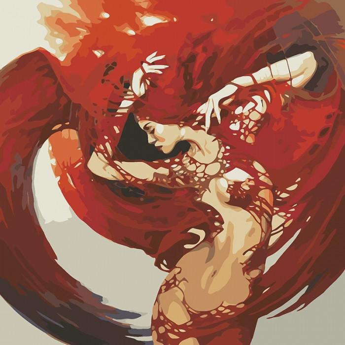 Картина по номерам Идейка Экспрессия 40x40 см (skl-КНО4593)